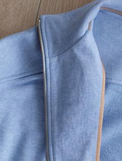 голубой меланж