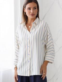 молочный-голубой