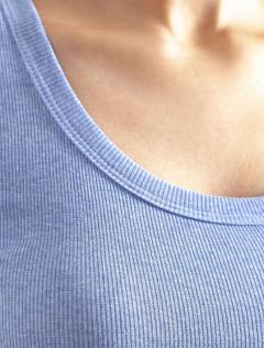 голубой меланж