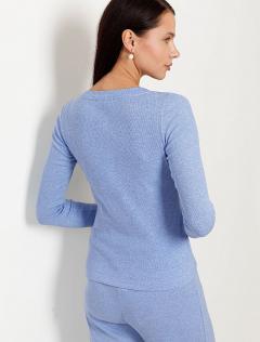 голубой меланж