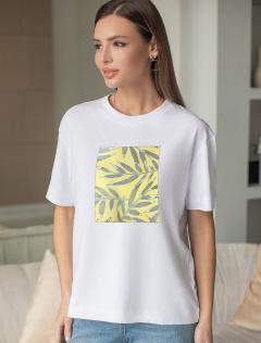 белый_листья