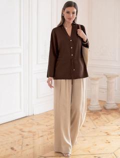 коричневый