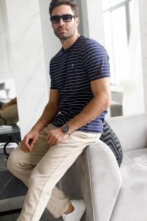 синий-белый