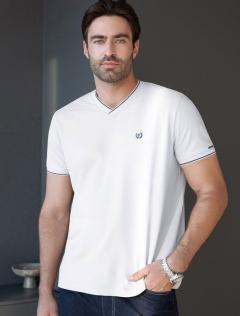 белый с полосой