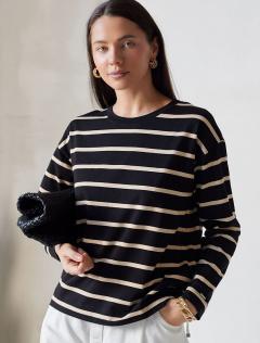 черный-бежевый