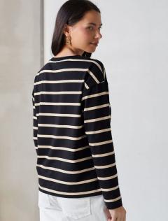 черный-бежевый