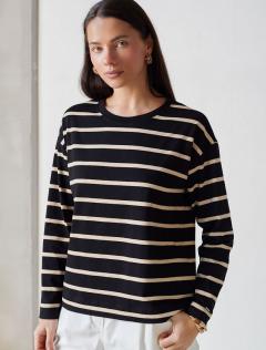 черный-бежевый