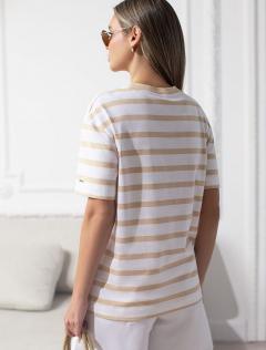 белый-бежевый