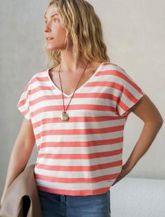 белый-коралловый