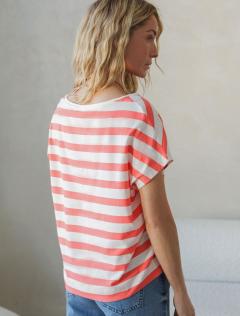 белый-коралловый