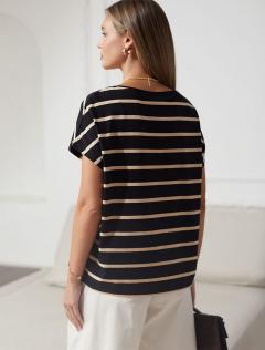 черный-бежевый