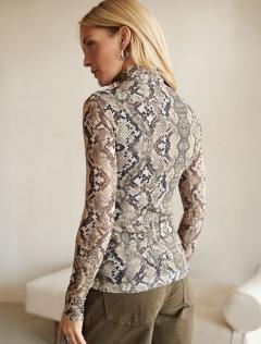 коричневый-бежевый змея