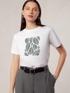 белый_листья