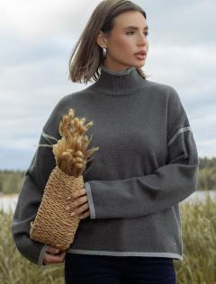 темно-серый меланж