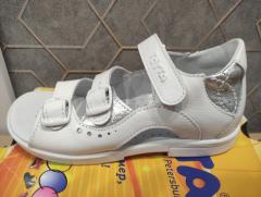 белый/серебро-